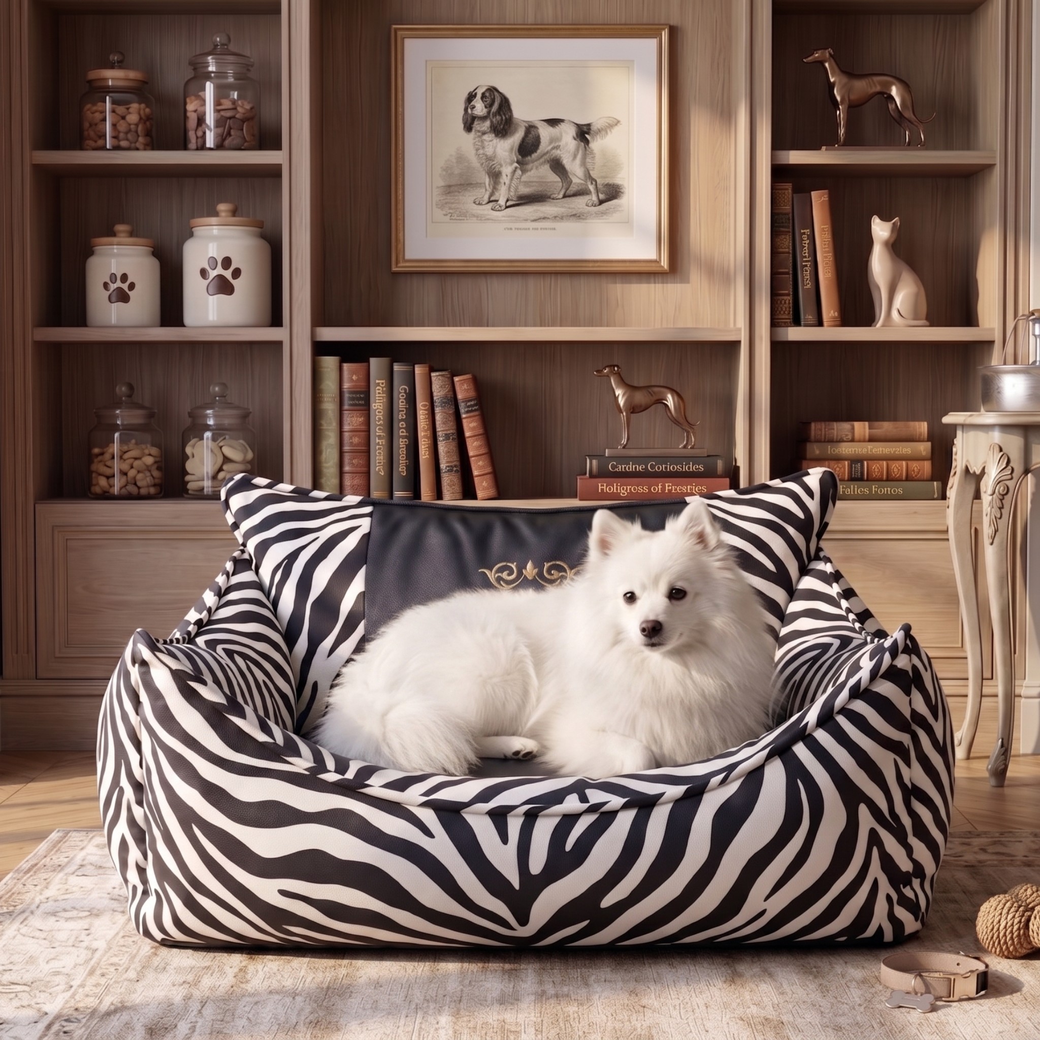 Cuccia per Cani in Cotone Soft – Collezione Stile Animalier